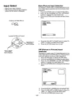 Preview for 25 page of Panasonic PT-46G40 Operating Instructions Manual