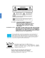 Preview for 2 page of Panasonic PT-4743 Operating Instructions Manual