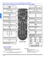 Preview for 12 page of Panasonic PT-4743 Operating Instructions Manual