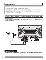 Preview for 12 page of Panasonic PT-50LC14 - 50" Rear Projection TV Operating Instructions Manual