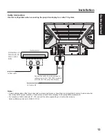 Preview for 13 page of Panasonic PT-50LC14 - 50" Rear Projection TV Operating Instructions Manual