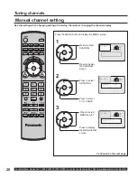 Preview for 28 page of Panasonic PT-50LC14 - 50" Rear Projection TV Operating Instructions Manual