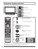 Preview for 30 page of Panasonic PT-50LC14 - 50" Rear Projection TV Operating Instructions Manual