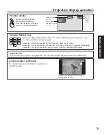 Preview for 31 page of Panasonic PT-50LC14 - 50" Rear Projection TV Operating Instructions Manual