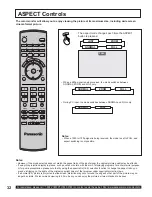 Preview for 32 page of Panasonic PT-50LC14 - 50" Rear Projection TV Operating Instructions Manual