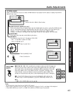 Preview for 43 page of Panasonic PT-50LC14 - 50" Rear Projection TV Operating Instructions Manual