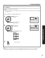 Preview for 51 page of Panasonic PT-50LC14 - 50" Rear Projection TV Operating Instructions Manual