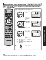 Preview for 59 page of Panasonic PT-50LC14 - 50" Rear Projection TV Operating Instructions Manual