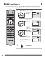 Preview for 60 page of Panasonic PT-50LC14 - 50" Rear Projection TV Operating Instructions Manual