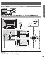 Preview for 13 page of Panasonic PT-50LCZ70 - 50" Rear Projection TV Operating	 Instruction