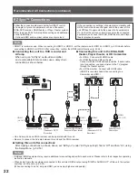 Preview for 22 page of Panasonic PT-50LCZ70 - 50" Rear Projection TV Operating	 Instruction