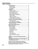 Preview for 3 page of Panasonic PT-51D30 Operating Instructions Manual