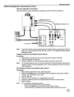 Preview for 8 page of Panasonic PT-51D30 Operating Instructions Manual