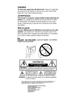 Preview for 2 page of Panasonic PT-56WXF95 Operating Manual