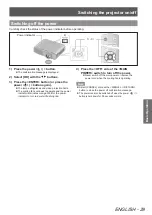 Preview for 29 page of Panasonic PT-AH1000E Operating Instructions Manual