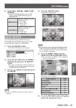 Preview for 41 page of Panasonic PT-AH1000E Operating Instructions Manual