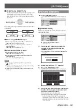 Preview for 53 page of Panasonic PT-AH1000E Operating Instructions Manual