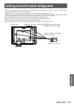 Preview for 81 page of Panasonic PT-AH1000E Operating Instructions Manual