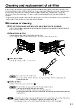 Preview for 51 page of Panasonic PT D4000E Operating Instructions Manual