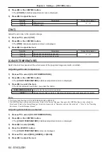 Preview for 64 page of Panasonic PT-JX200HBU Operating Instrucctions