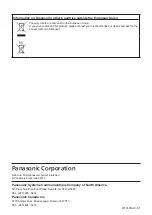 Preview for 152 page of Panasonic PT-JX200HBU Operating Instrucctions