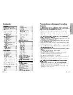 Preview for 3 page of Panasonic PT-L520E Operating Instructions Manual