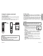 Preview for 10 page of Panasonic PT-L520E Operating Instructions Manual