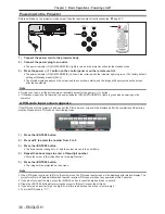 Preview for 36 page of Panasonic PT-LB332 Operating Instructions Manual