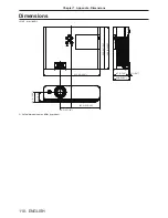 Preview for 110 page of Panasonic PT-LB332 Operating Instructions Manual