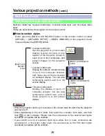 Preview for 26 page of Panasonic PT-LB50NTE Function Manual