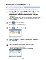 Preview for 31 page of Panasonic PT-LB50NTE Function Manual