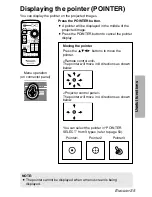 Preview for 35 page of Panasonic PT-LB55NTE Operating Instructions Manual