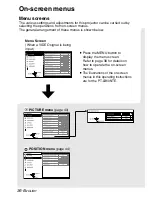 Preview for 36 page of Panasonic PT-LB55NTE Operating Instructions Manual