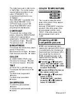 Preview for 41 page of Panasonic PT-LB55NTE Operating Instructions Manual