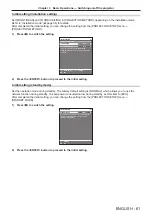 Preview for 43 page of Panasonic PT-MZ16K Operating Instructions Manual