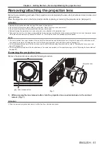 Preview for 51 page of Panasonic PT-REQ12 Series Operating Instructions Manual