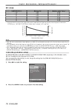 Preview for 70 page of Panasonic PT-REQ12 Series Operating Instructions Manual