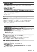 Preview for 107 page of Panasonic PT-REQ12 Series Operating Instructions Manual