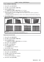 Preview for 109 page of Panasonic PT-REQ12 Series Operating Instructions Manual