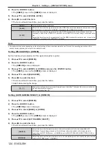 Preview for 124 page of Panasonic PT-REQ12 Series Operating Instructions Manual