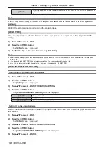 Preview for 146 page of Panasonic PT-REQ12 Series Operating Instructions Manual