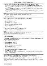 Preview for 150 page of Panasonic PT-REQ12 Series Operating Instructions Manual