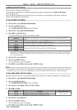 Preview for 152 page of Panasonic PT-REQ12 Series Operating Instructions Manual