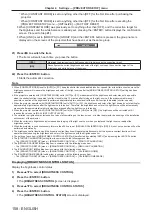 Preview for 158 page of Panasonic PT-REQ12 Series Operating Instructions Manual