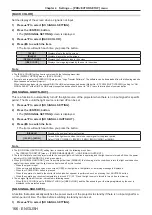 Preview for 166 page of Panasonic PT-REQ12 Series Operating Instructions Manual