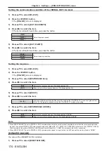 Preview for 174 page of Panasonic PT-REQ12 Series Operating Instructions Manual