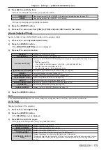 Preview for 175 page of Panasonic PT-REQ12 Series Operating Instructions Manual