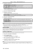 Preview for 180 page of Panasonic PT-REQ12 Series Operating Instructions Manual