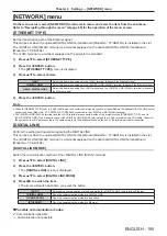 Preview for 195 page of Panasonic PT-REQ12 Series Operating Instructions Manual