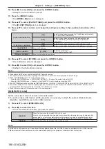 Preview for 198 page of Panasonic PT-REQ12 Series Operating Instructions Manual